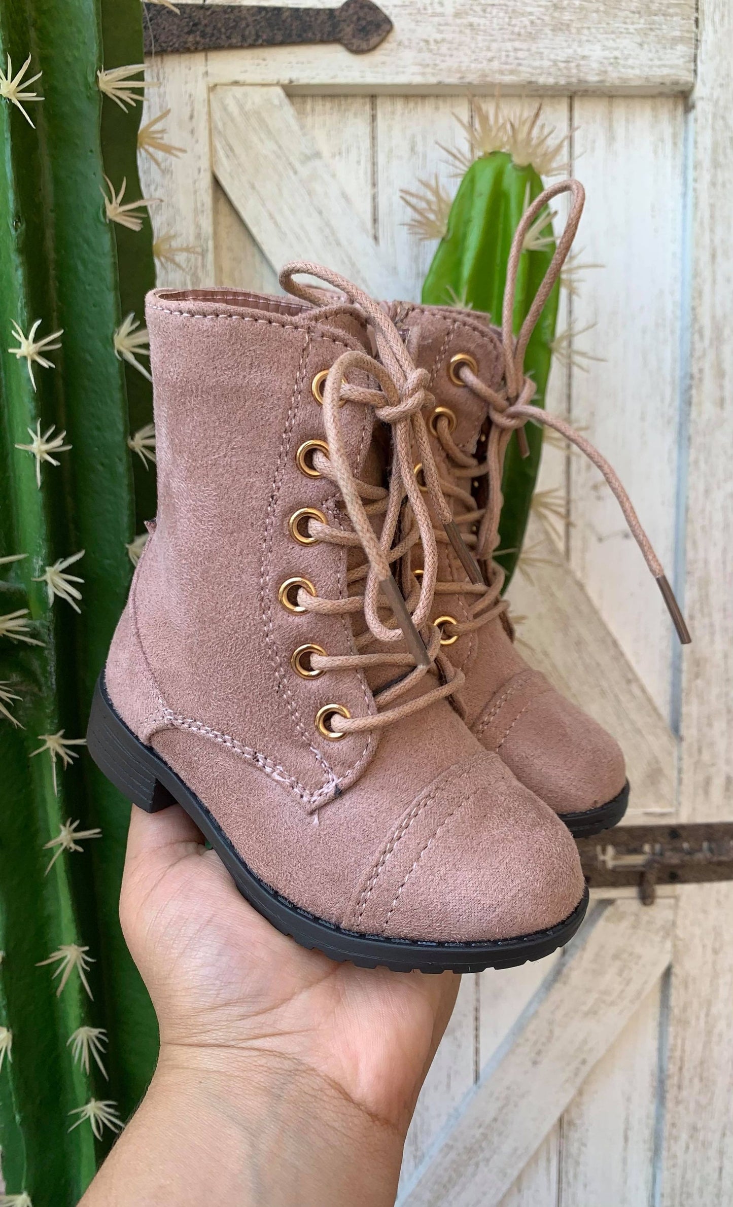 Kassy boots - Dusty pink