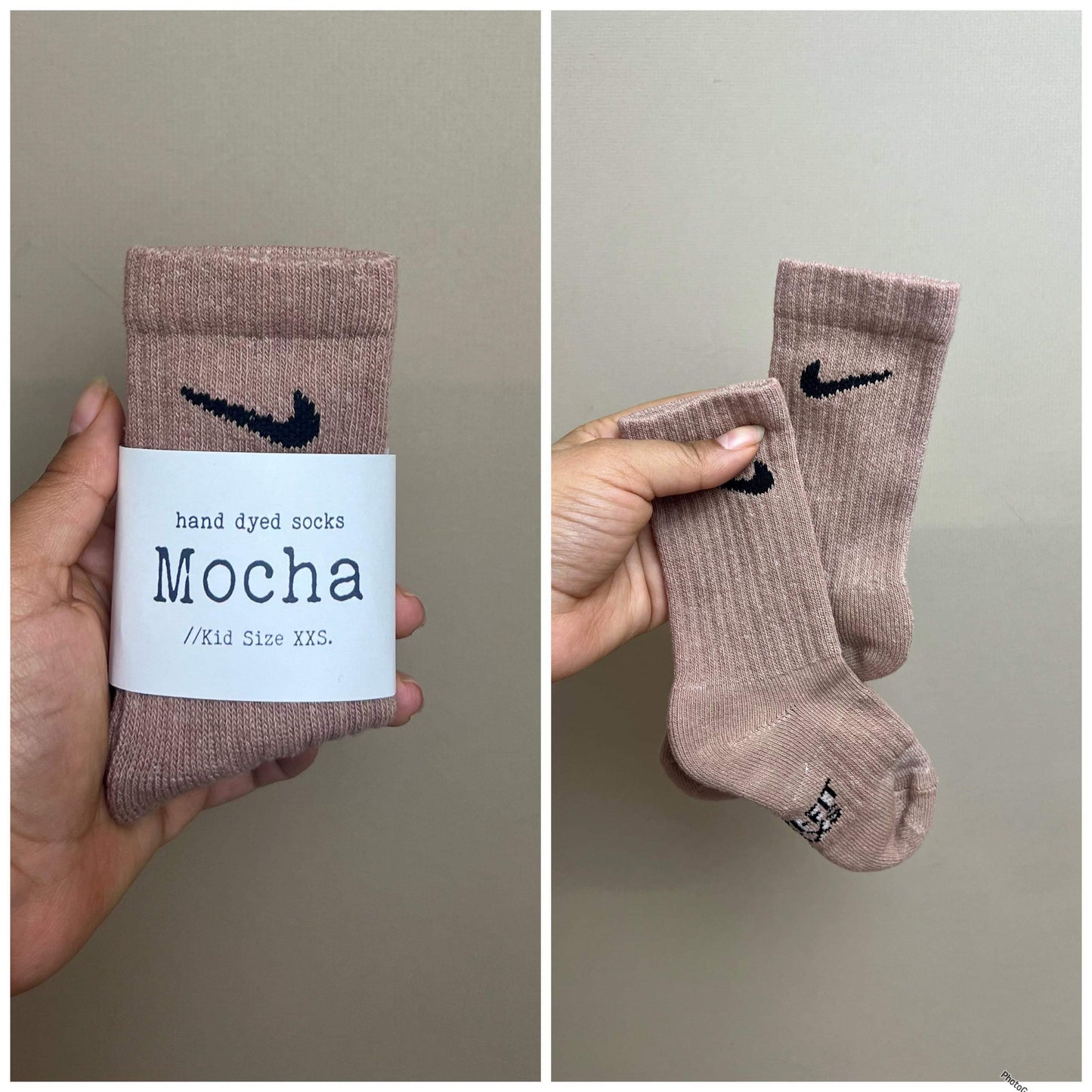 Mocha socks