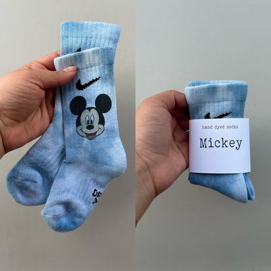 Mick - Blue Td color socks