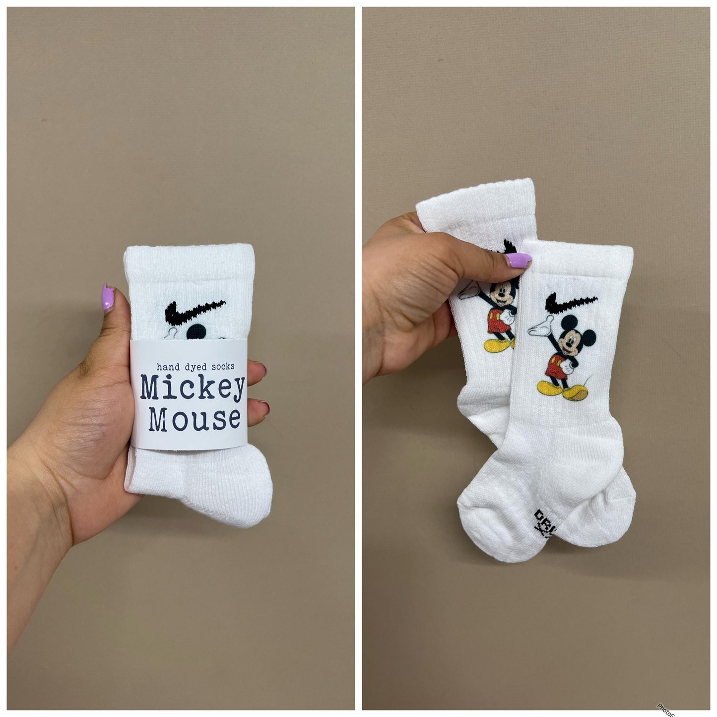 Mick - White Socks